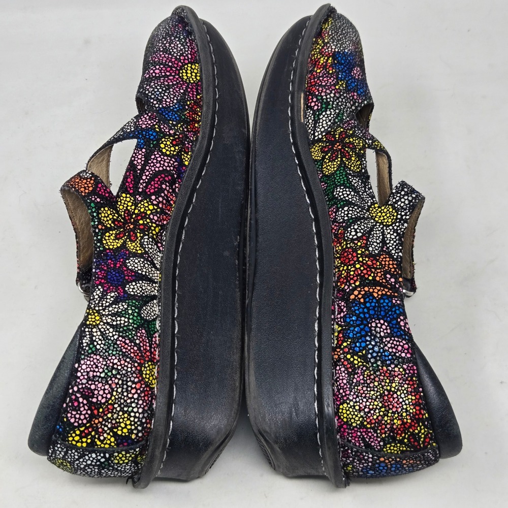 Alegria Dayna Floral Mosaic Mary Jane Shoes Womens 41 Leather Comfort DAY-564 - Picture 11 of 13